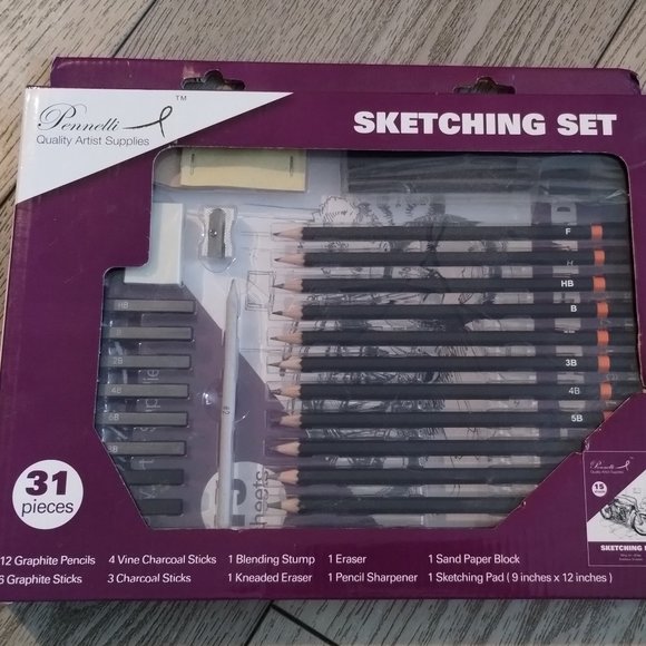Sketching set, unopened unused - Picture 1 of 2